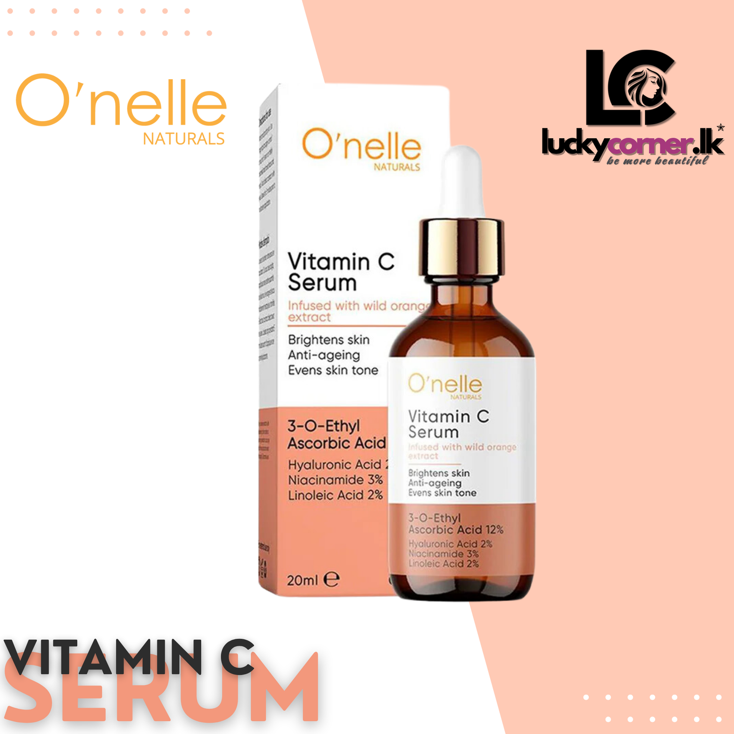 O'NELLE Naturals Vitamin C Serum - 20ml