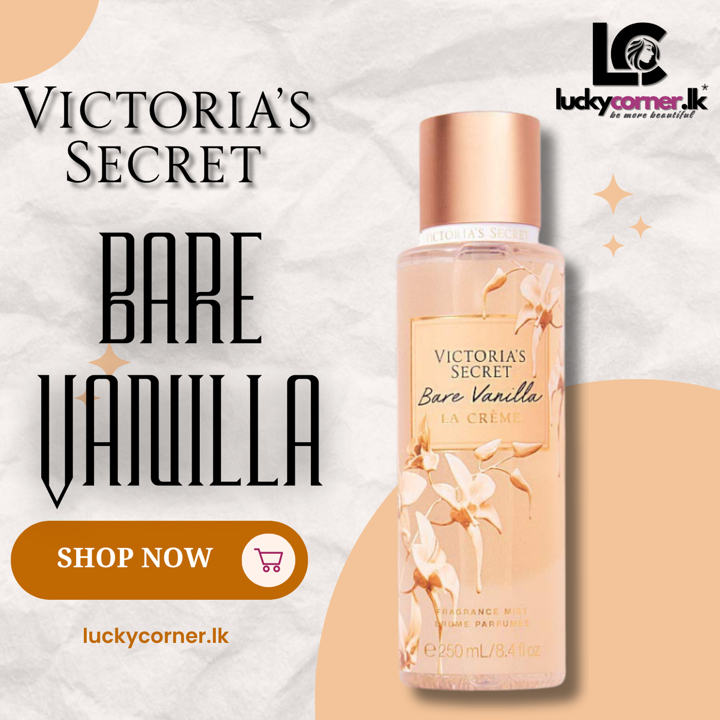 Victoria's Secret Bare Vanilla La Crème Misit