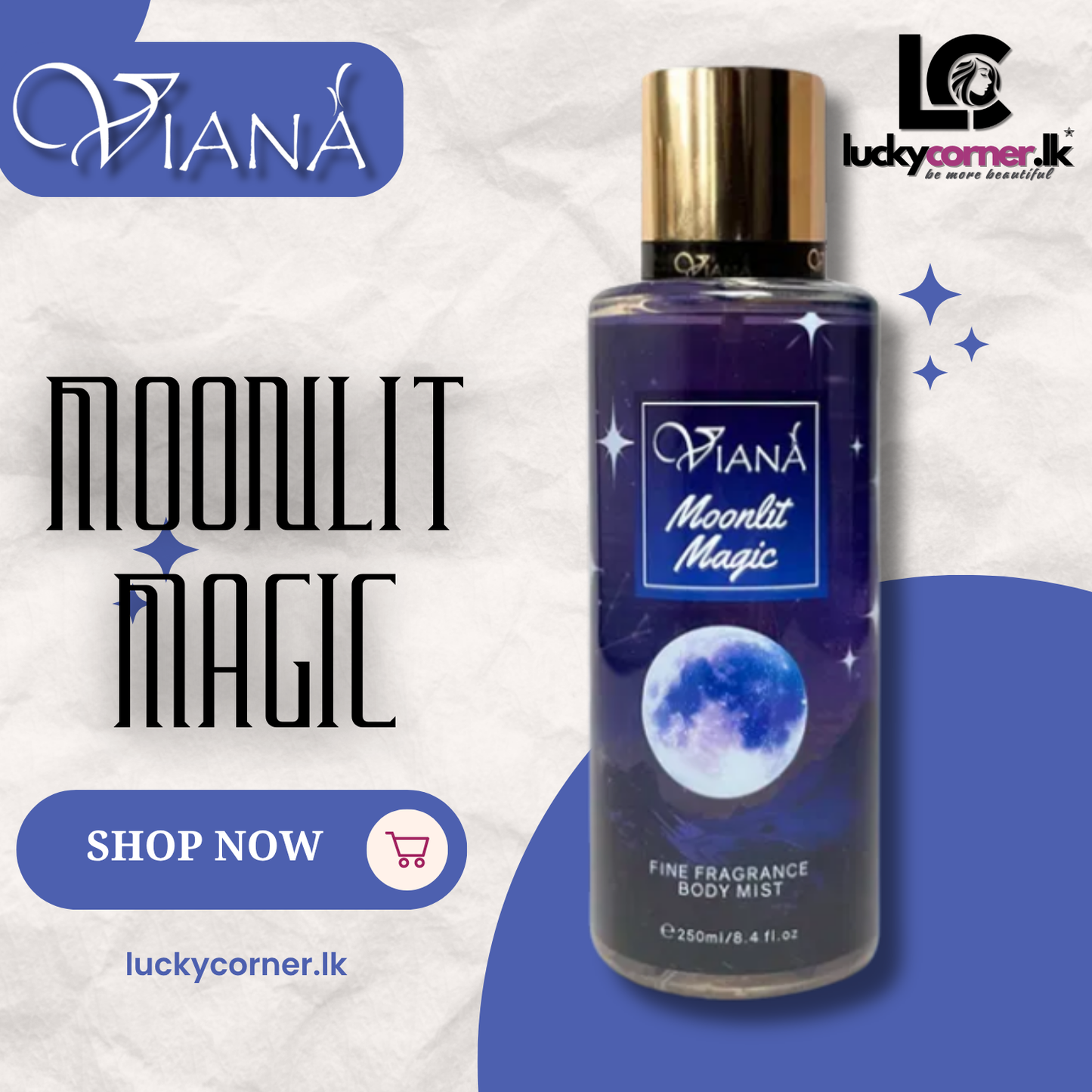 Viana Moonlit Magic Body Mist 250ml