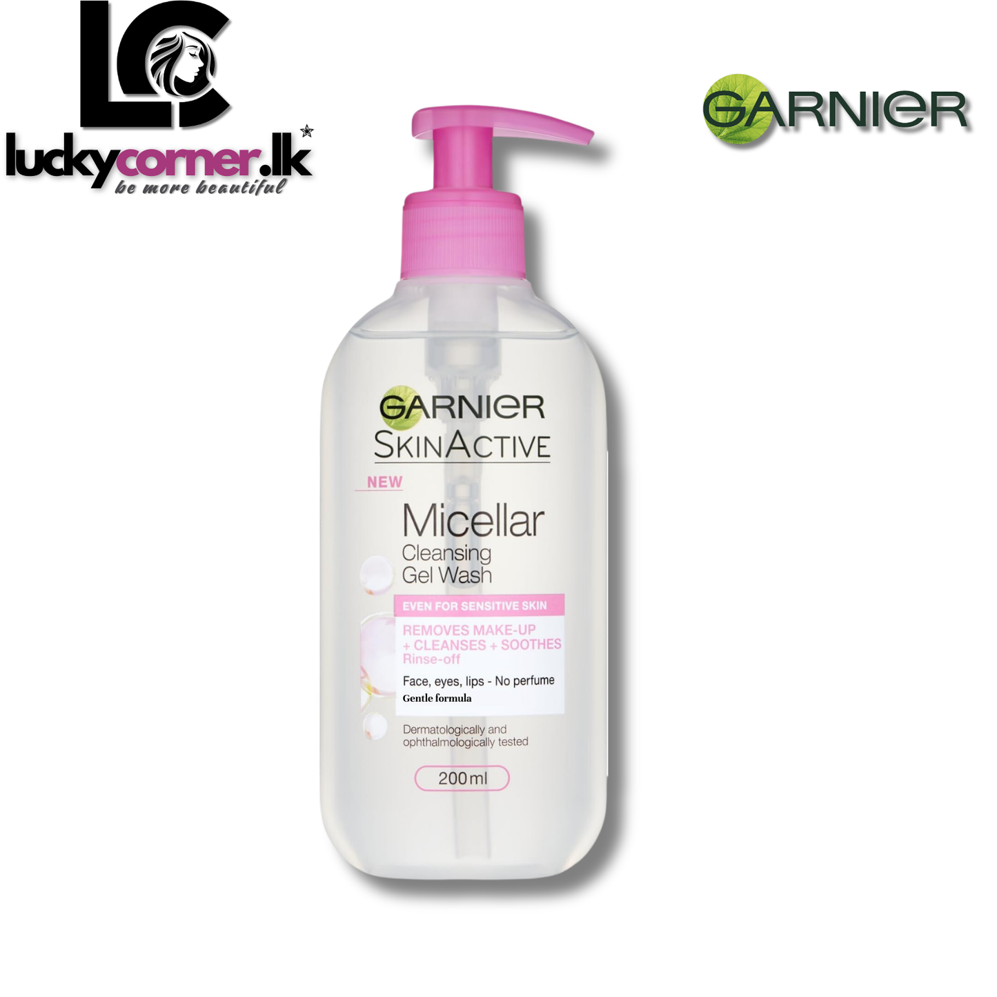 Garnier Micellar Face Wash For Sensitive Skin - Micellar Cleansing Gel Wash