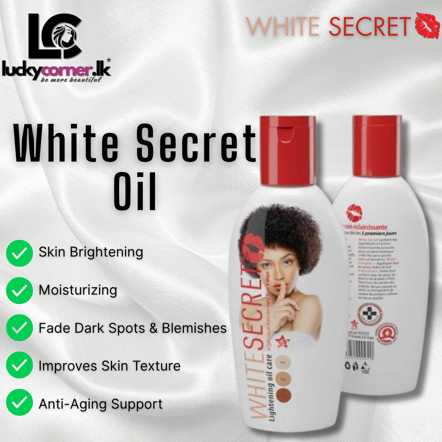 White Secret Oil 60ml