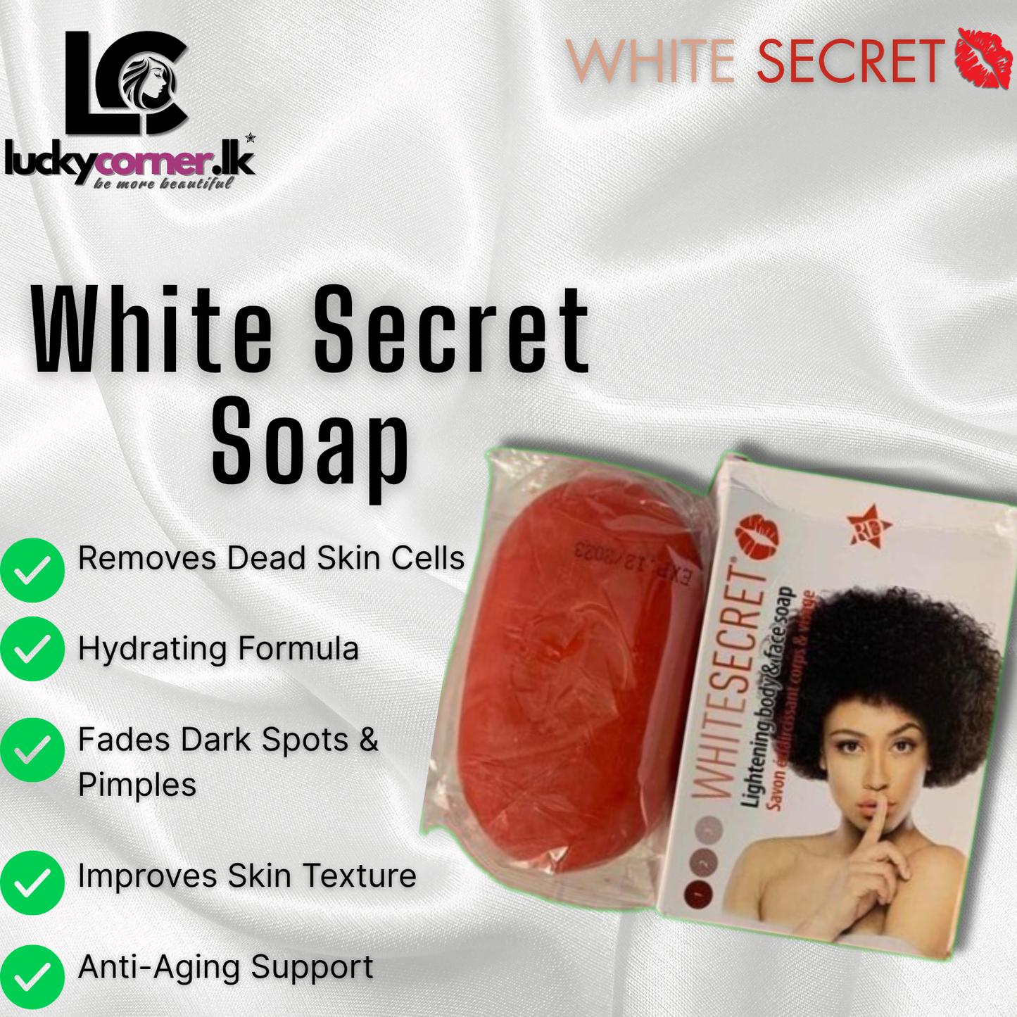 White Secret Lightening Body & Face Soap
