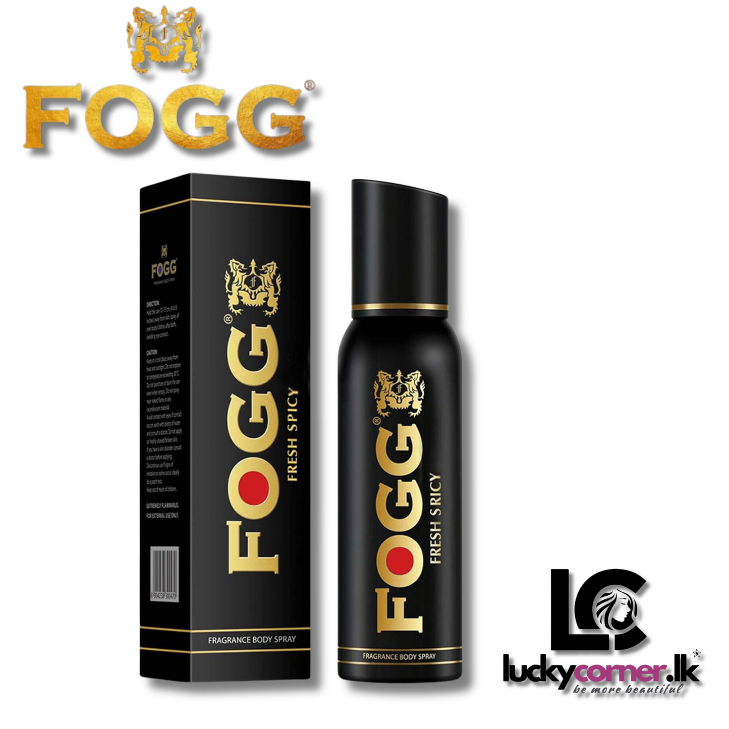 Fogg Fresh Deodorant Spicy Black Series For Men