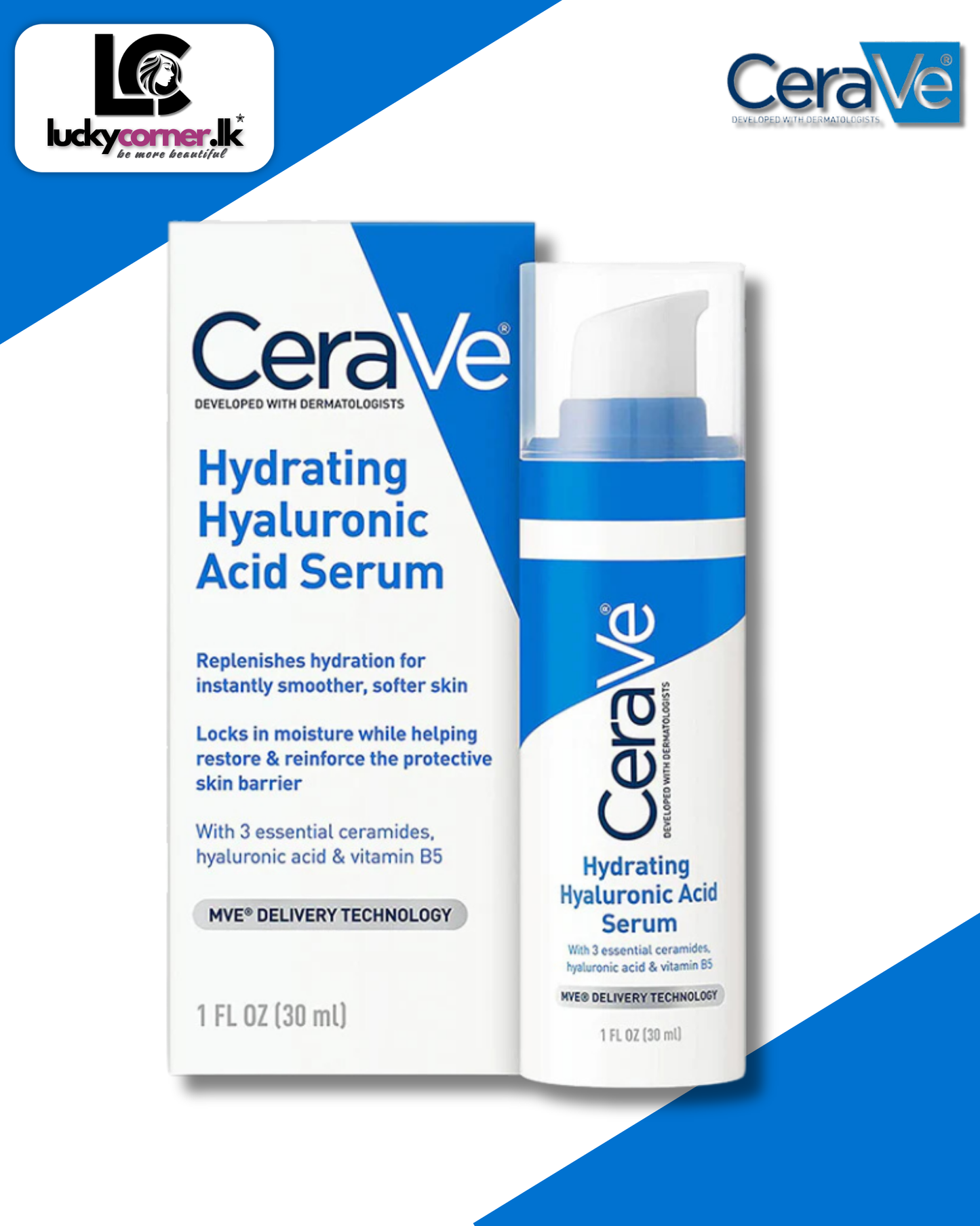 Cerave Hydrating Hyaluronic Acid Serum 30ml