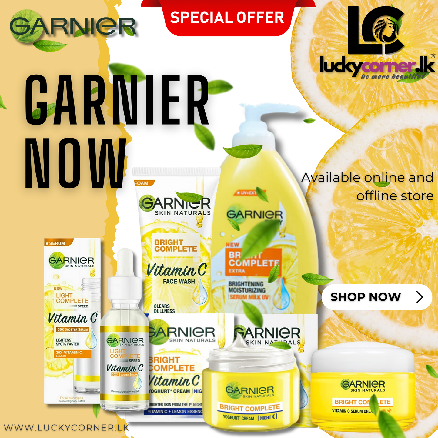 Garnier Vitamin C Pack
