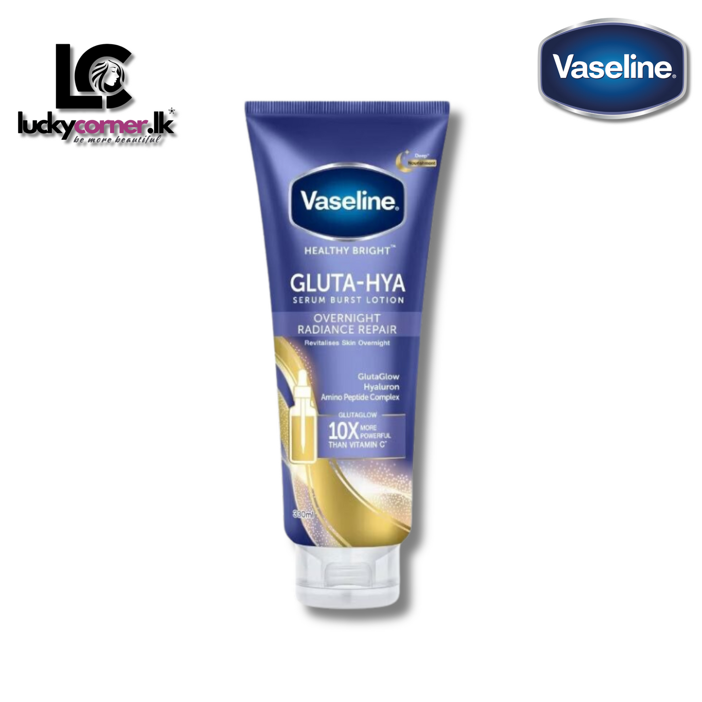 Vaseline Gluta Hya Overnight Radiance Repair