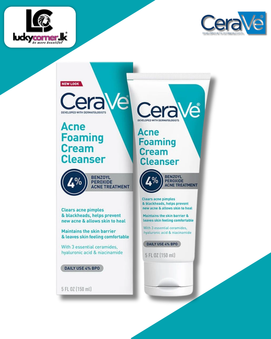 Cerave Acne Foaming Cream Cleanser 4%
