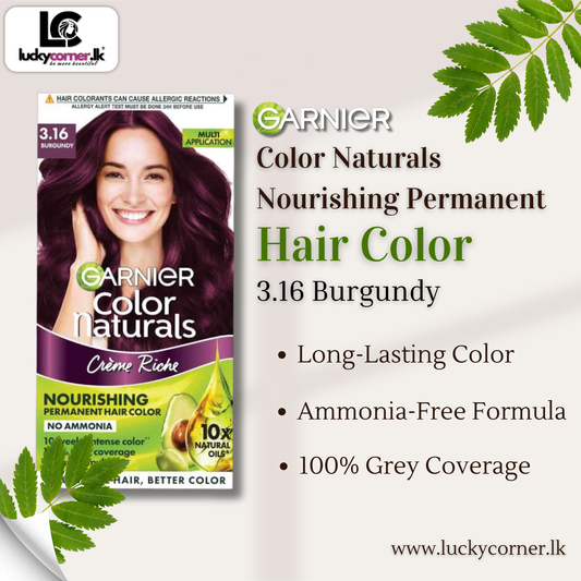 Garnier Color Naturals Shade 3.16 Burgundy