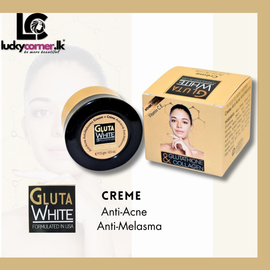 Gluta White Anti-Acne & Anti-Melasma Cream