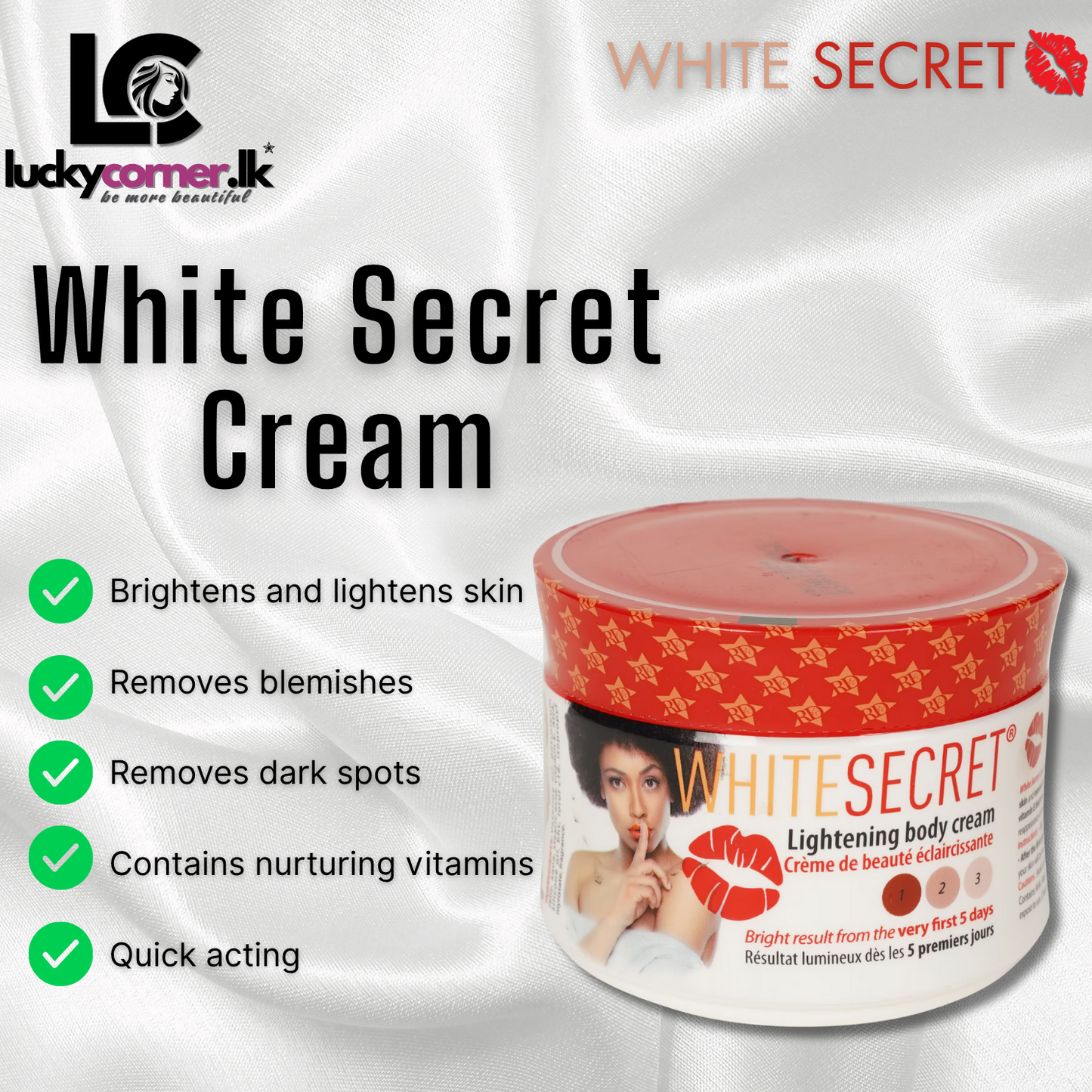 White Secret cream