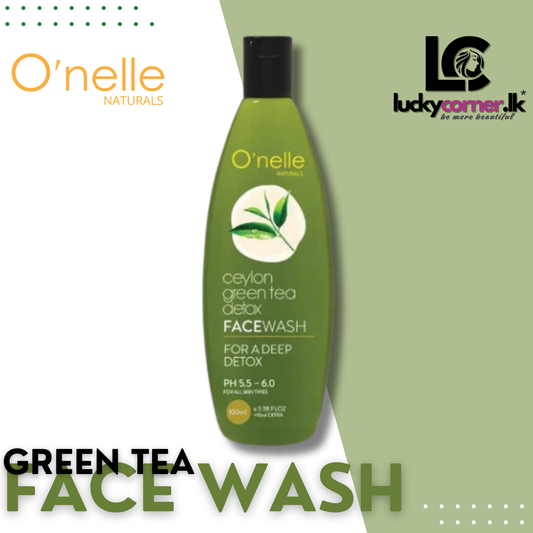 O'nelle naturals Ceylon Green Tea Detox Face Wash - 100ml