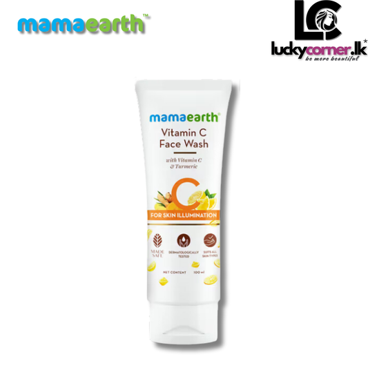 Mamaearth Vitamin C Face Wash with Vitamin C and Turmeric for Skin Illumination – 100ml