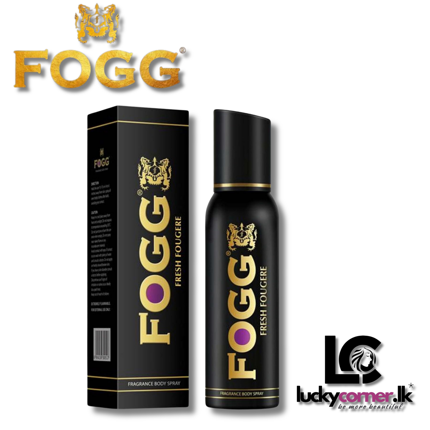 Fogg Fresh Fougere Premium for Men, Body Spray