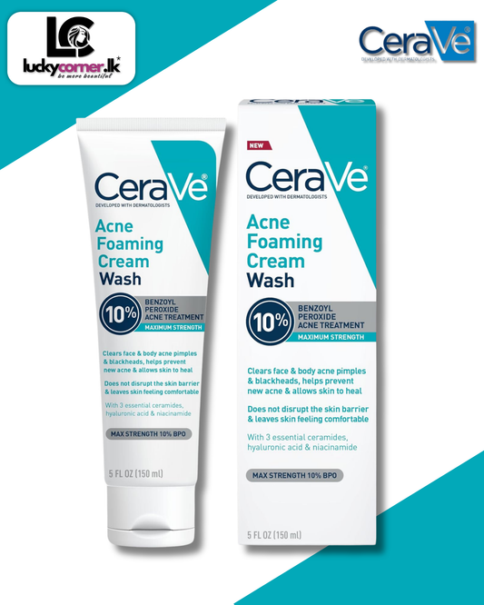 CeraVe Acne Foaming Cream Wash 10%