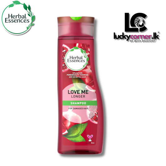Herbal Essences Love Me Pomegranate Essence Shampoo Red Berry Scent 400ml