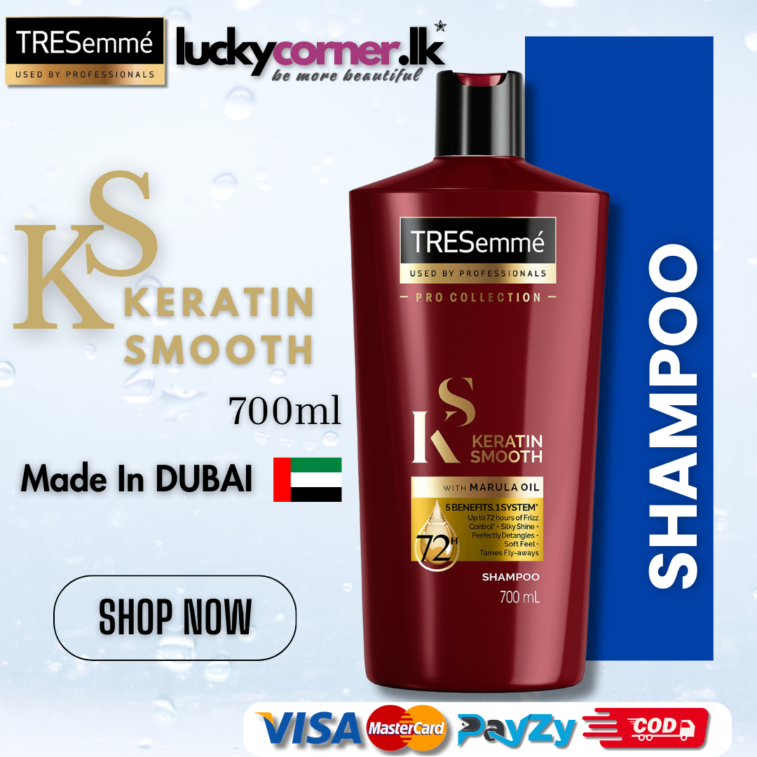 TRESemmé Keratin Smooth & Straight Shampoo 700ml