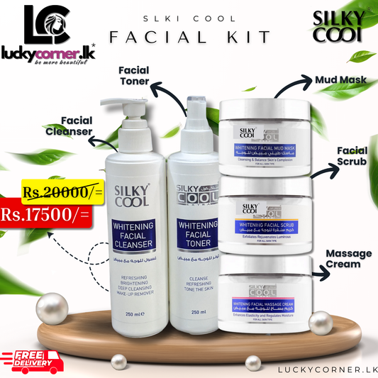 Silky cool facial kit