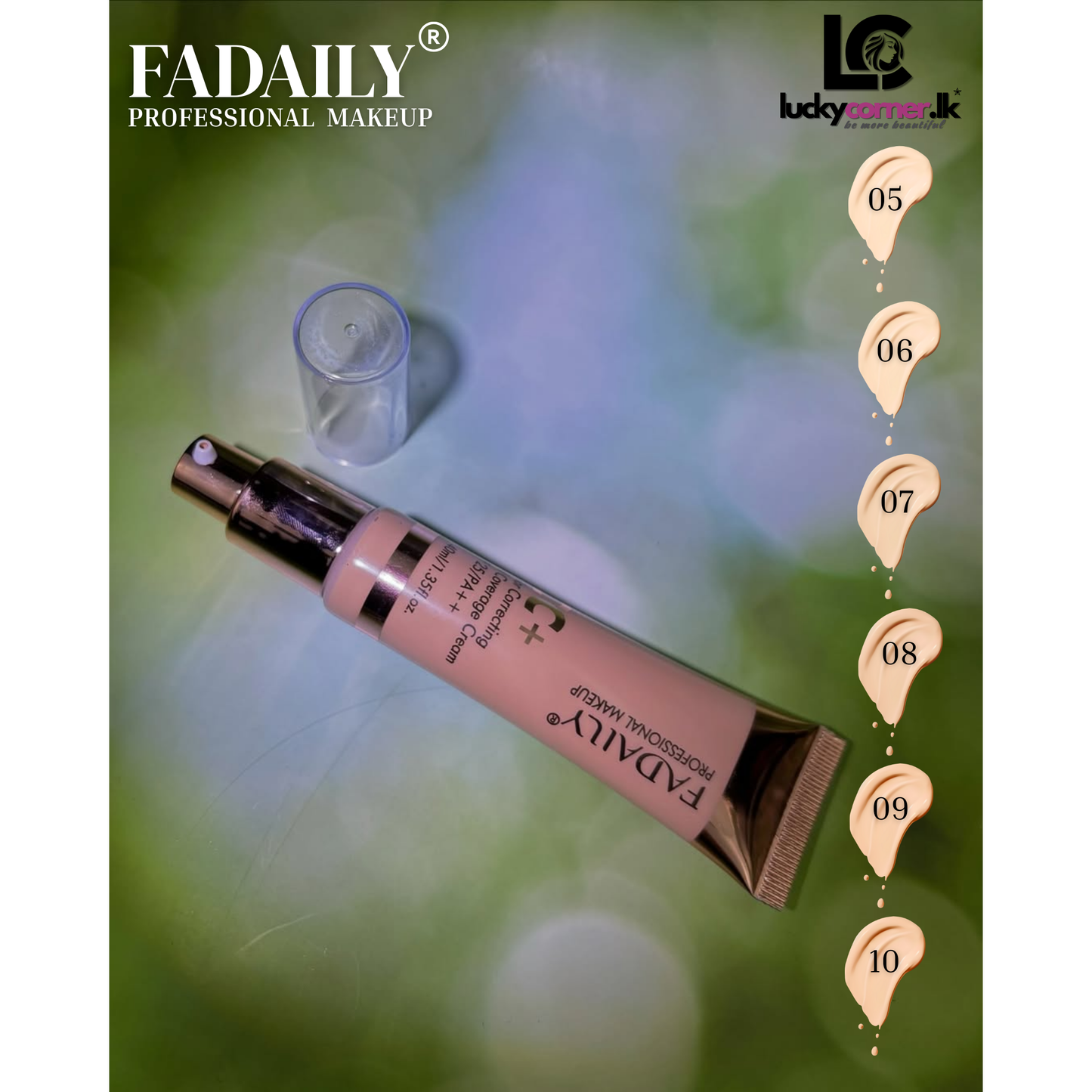 Fadaily professional  foundation Cream SPF 25/PA++